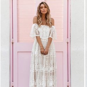 NEW! Vici Our Together is Forever Maxi Dress